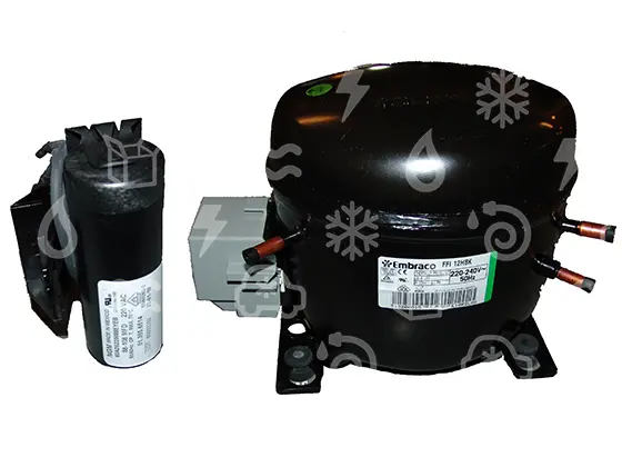 kompresor EMBRACO FFI12HBK, LBP- M/HBP, R134a, 220 - 240V, 50 Hz